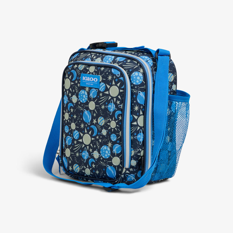 Kids Lunch Glow Vertical Cooler + Bento Box - Cosmic Glow