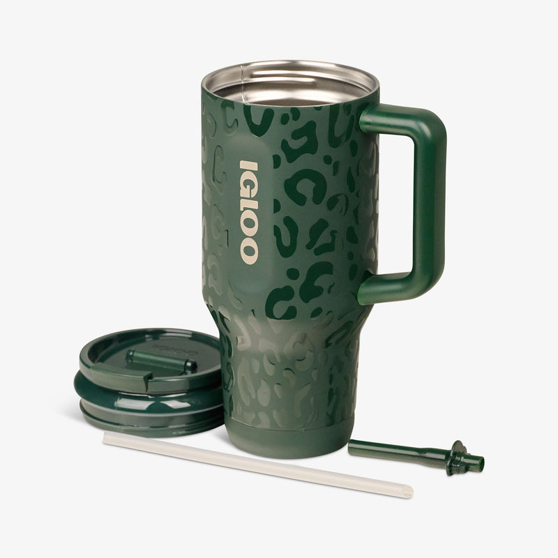 NFL 32 Oz Leopard Flip ‘n’ Sip Travel Mug - Cowboys