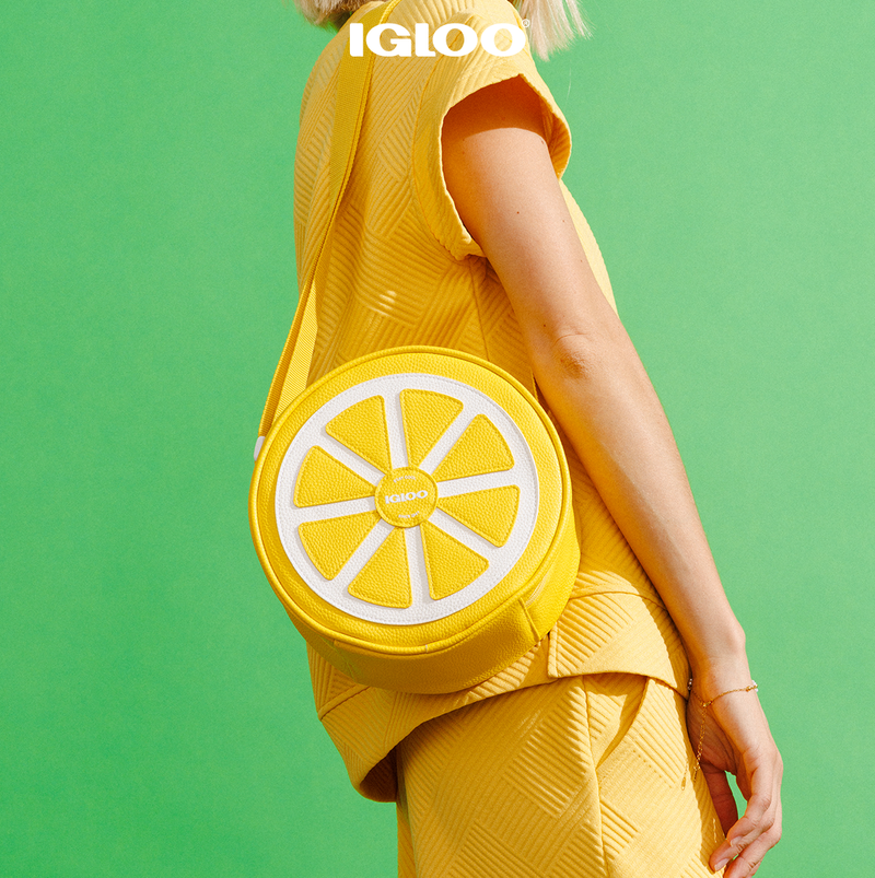Citrus Crossbody Cooler Bag - Orange