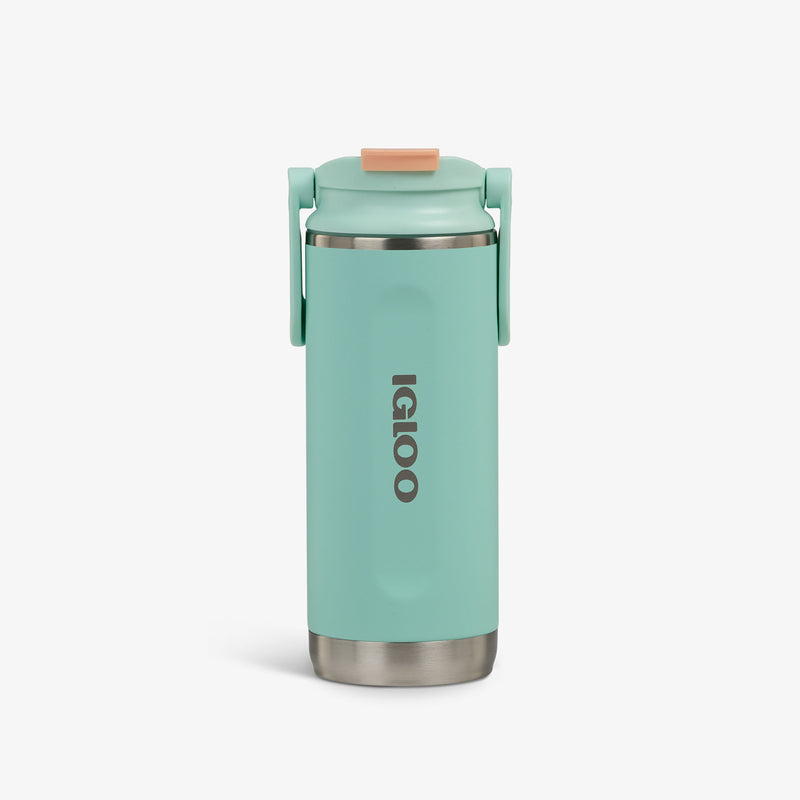 16 Oz Flip ‘n’ Sip Tumbler - Modern Blue