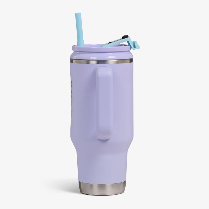 32 Oz Flip ‘n’ Sip Travel Mug - Skeleton Glow
