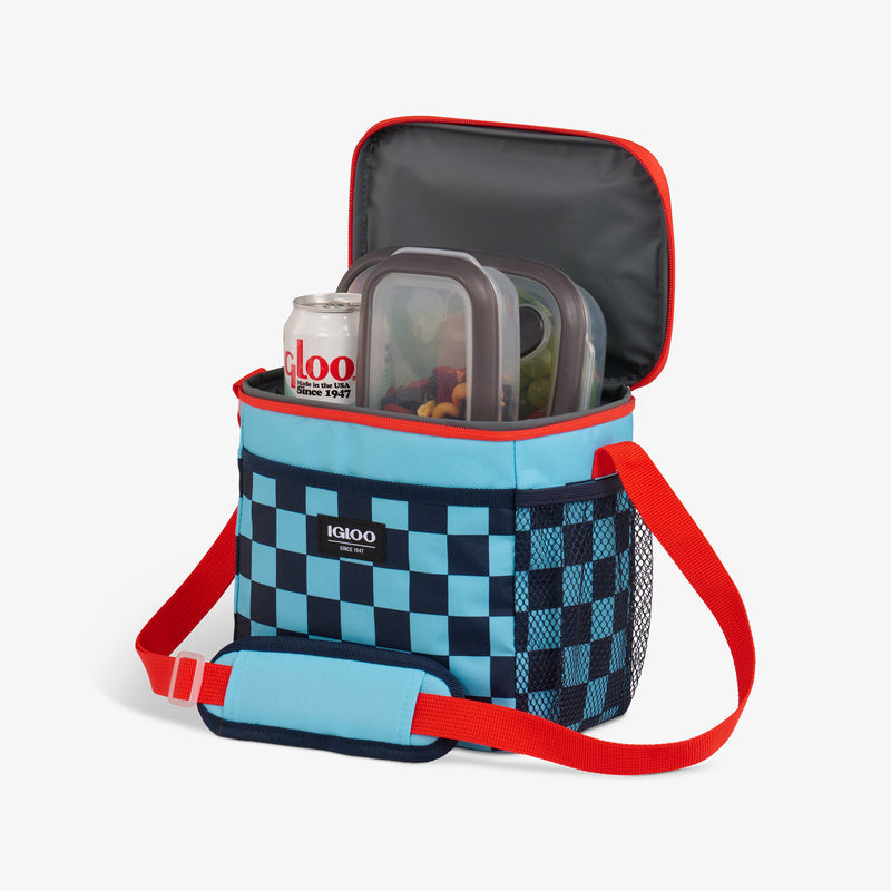 Kids Square Lunch Bag - Checkers