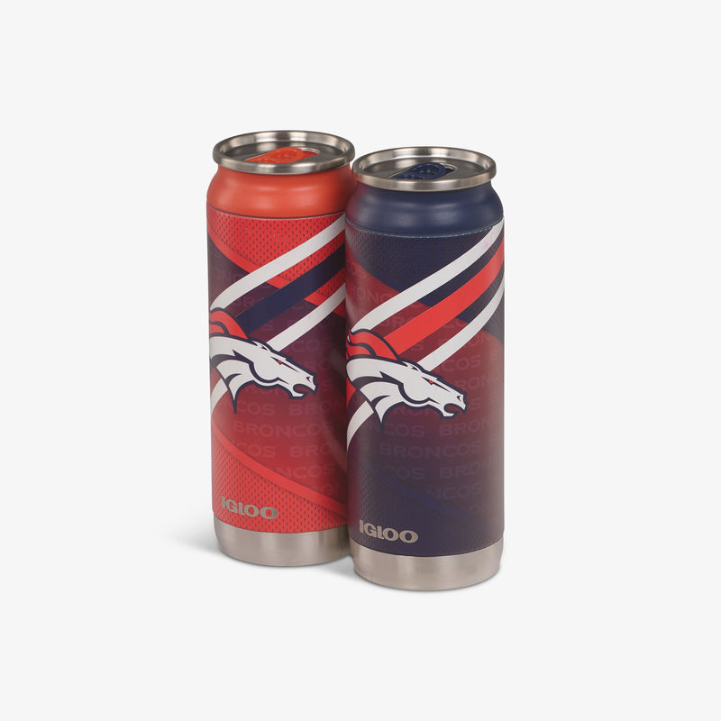 Denver Broncos Home & Away 16 Oz Can 2-Pack
