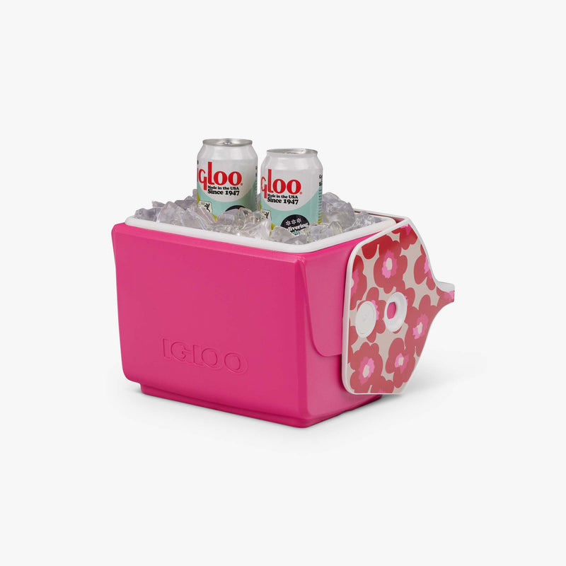 Retro Little Playmate 7 Qt Cooler - Psychedelic Daisy