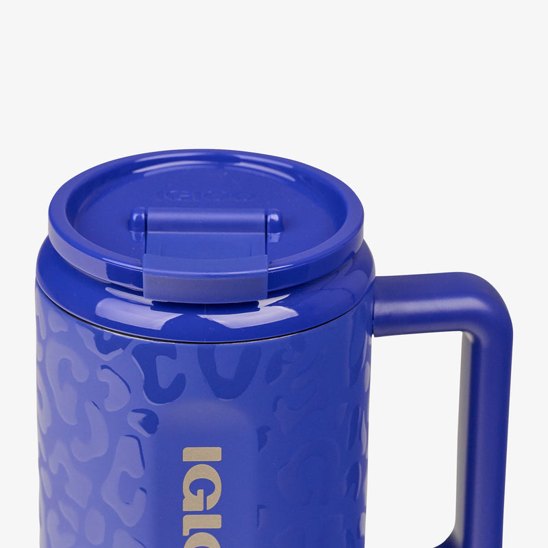NFL 32 Oz Leopard Flip ‘n’ Sip Travel Mug - Cowboys