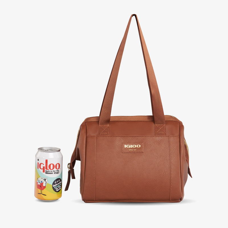 Igloo Luxe® Lunch Tote Cooler Bag - Cognac