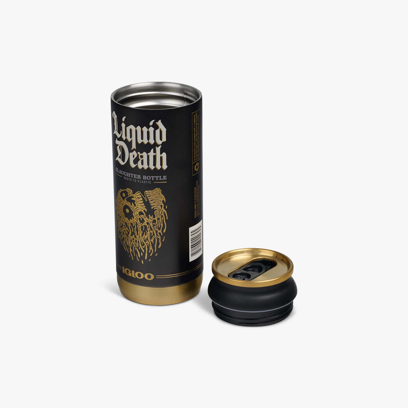 Liquid Death 16 Oz Slaughter Bottle - Black