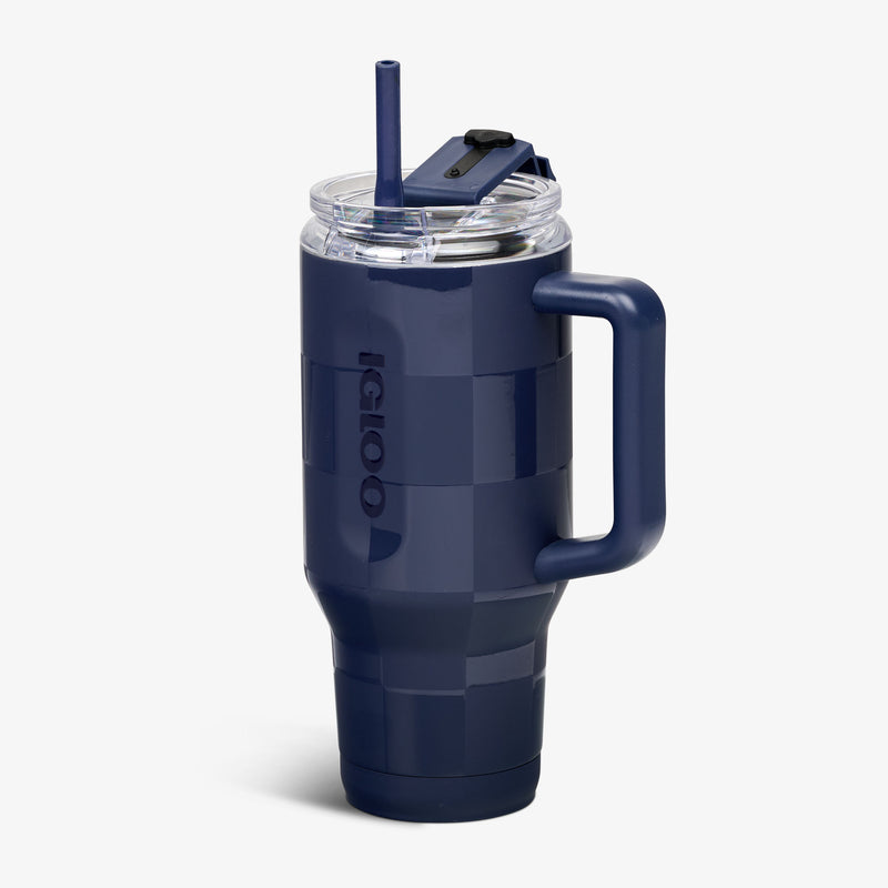 32 Oz Flip ‘n’ Sip Travel Mug - Skeleton Glow
