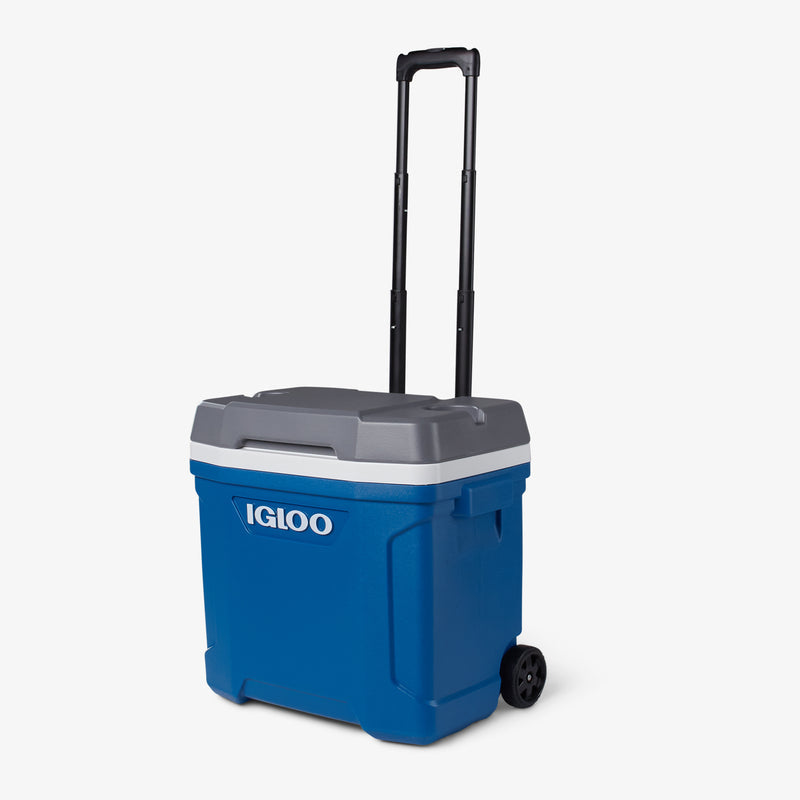 Latitude 30 Qt Roller Cooler - Blue
