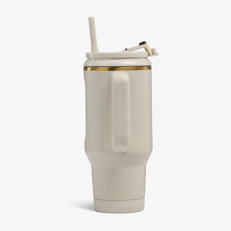 32 Oz Flip ‘n’ Sip Travel Mug - Skeleton Glow