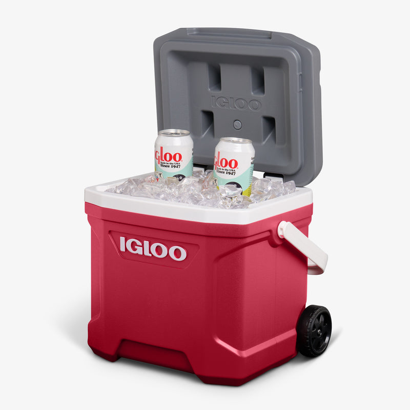 Latitude 16 Qt Roller Cooler - Blue