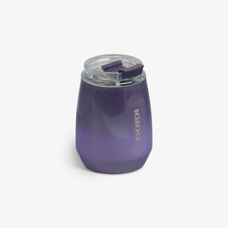 10 Oz Wine Tumbler - Gradient Pink