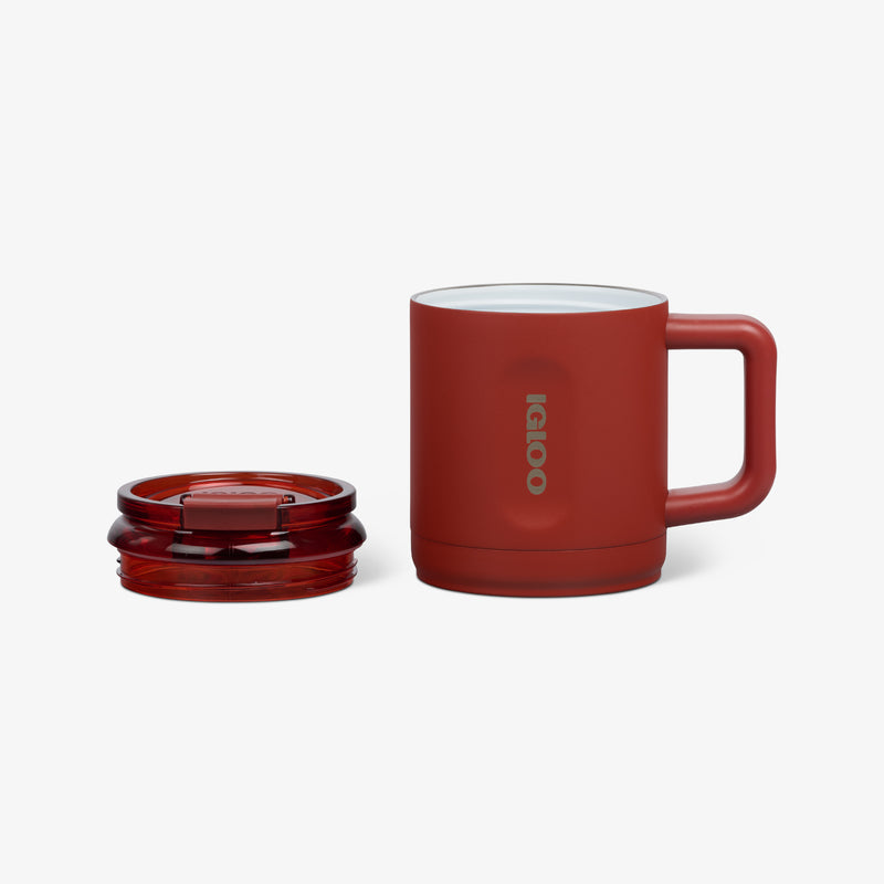 15 Oz Ceramic-Lined Coffee Mug - Sage