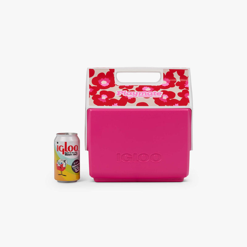 Retro Little Playmate 7 Qt Cooler - Psychedelic Daisy
