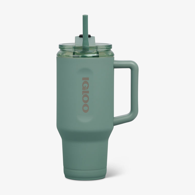 32 Oz Ceramic-Lined Travel Mug - Sage