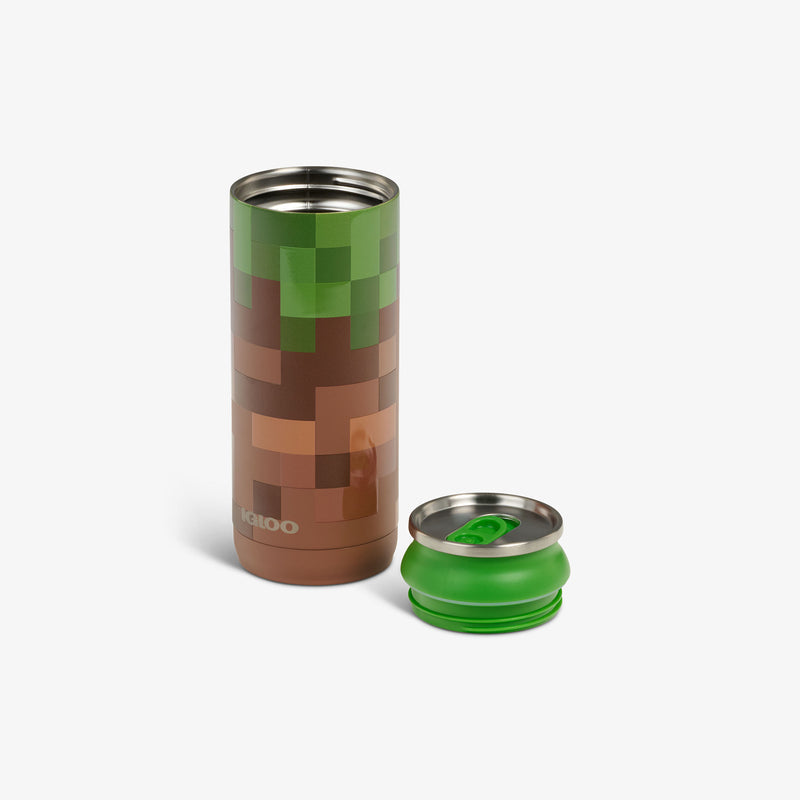 Minecraft Grass Block 16 Oz Can