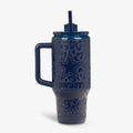 NFL 32 Oz Leopard Flip ‘n’ Sip Travel Mug - Cowboys