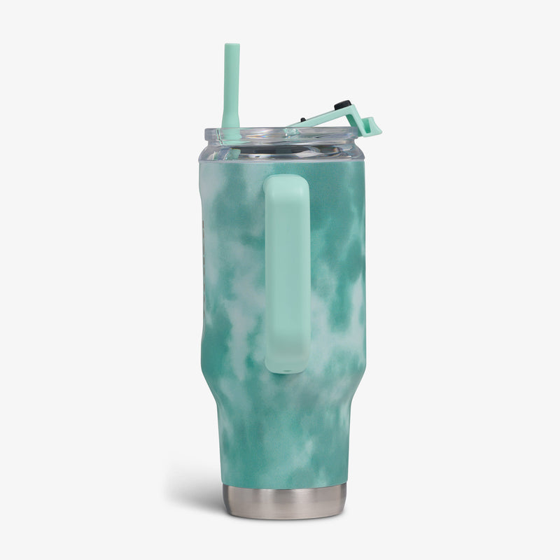 32 Oz Flip ‘n’ Sip Travel Mug - Skeleton Glow