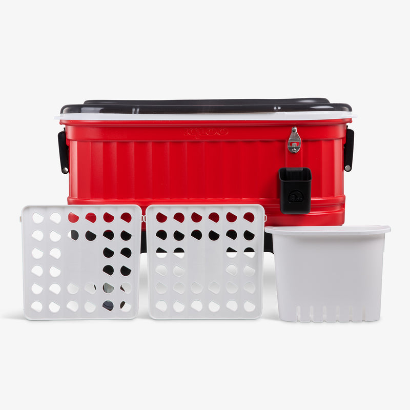 Party Bar 125 Qt Cooler - Oil Green