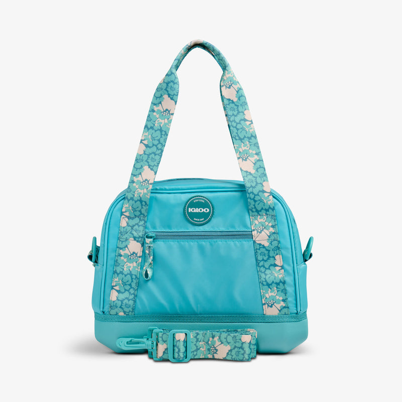 Tag Along Too 12-Can Satchel Cooler - Thrift Pink