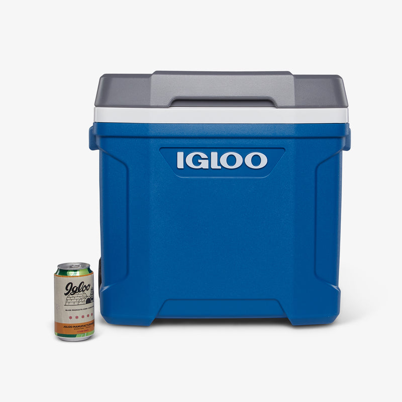 Latitude 30 Qt Roller Cooler - Blue