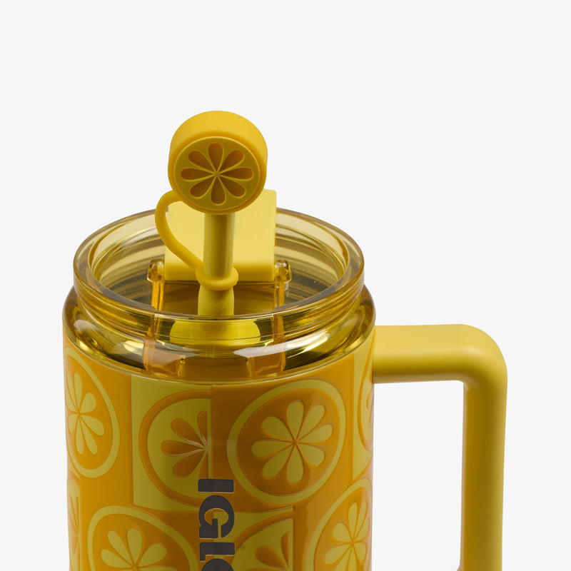 32 Oz Flip ‘n’ Sip Travel Mug - Skeleton Glow