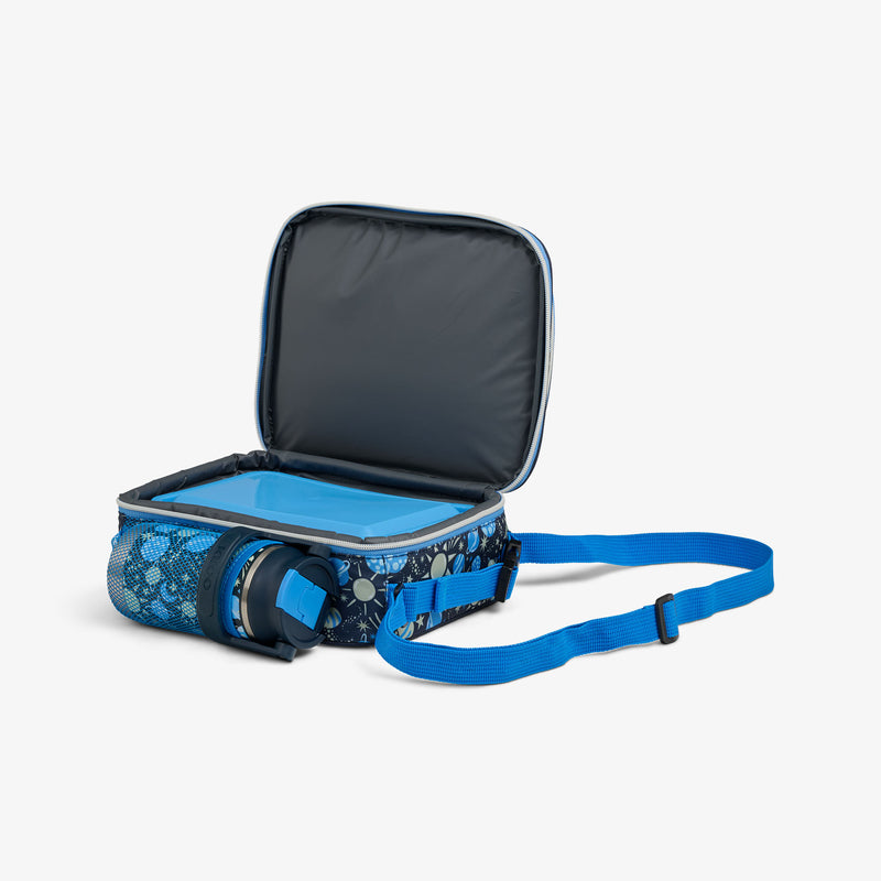 Kids Lunch Glow Vertical Cooler + Bento Box - Cosmic Glow