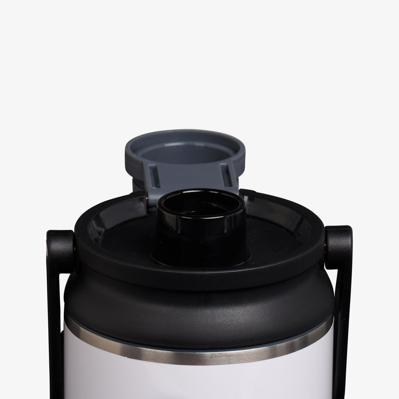 36 Oz Twist ‘n’ Chug Bottle - Gloss White