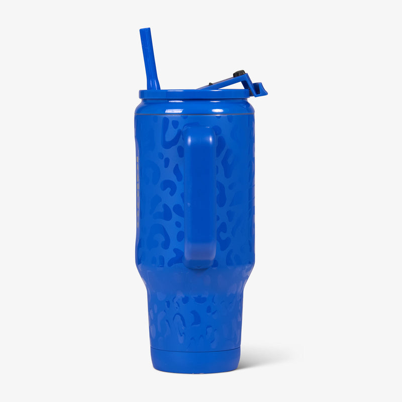 NFL 32 Oz Leopard Flip ‘n’ Sip Travel Mug - Cowboys
