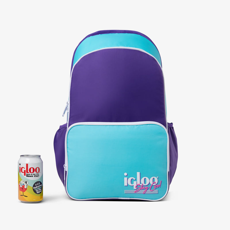 Retro Backpack Cooler - Tie-Dye