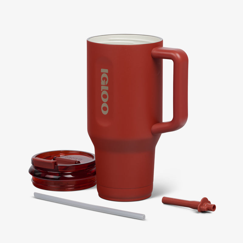 32 Oz Ceramic-Lined Travel Mug - Sage