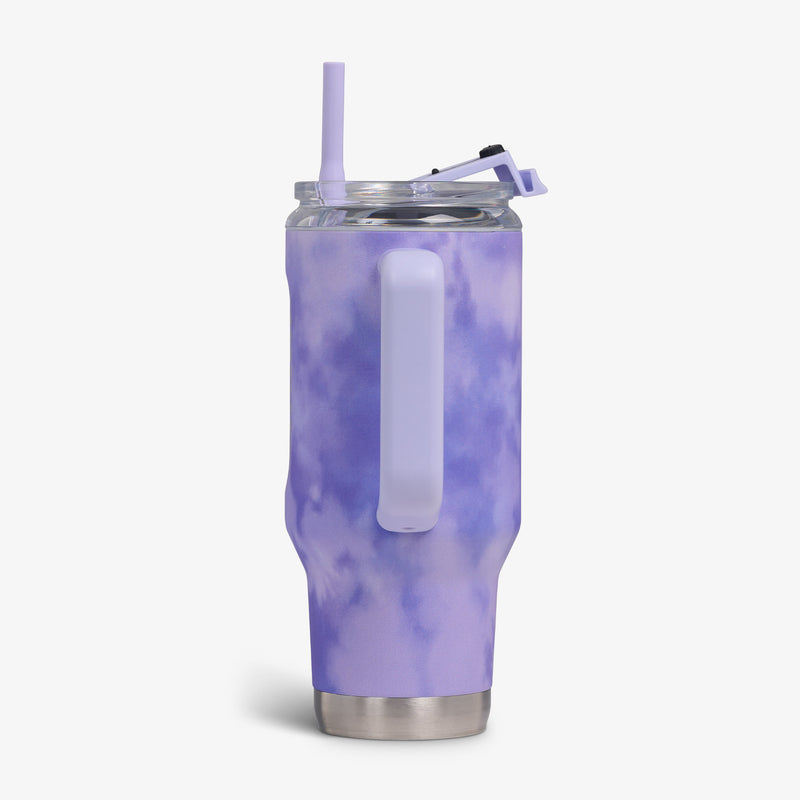 32 Oz Flip ‘n’ Sip Travel Mug - Skeleton Glow