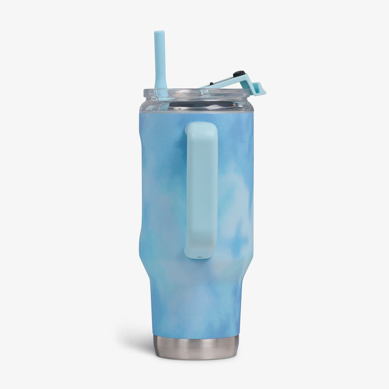 32 Oz Flip ‘n’ Sip Travel Mug - Skeleton Glow