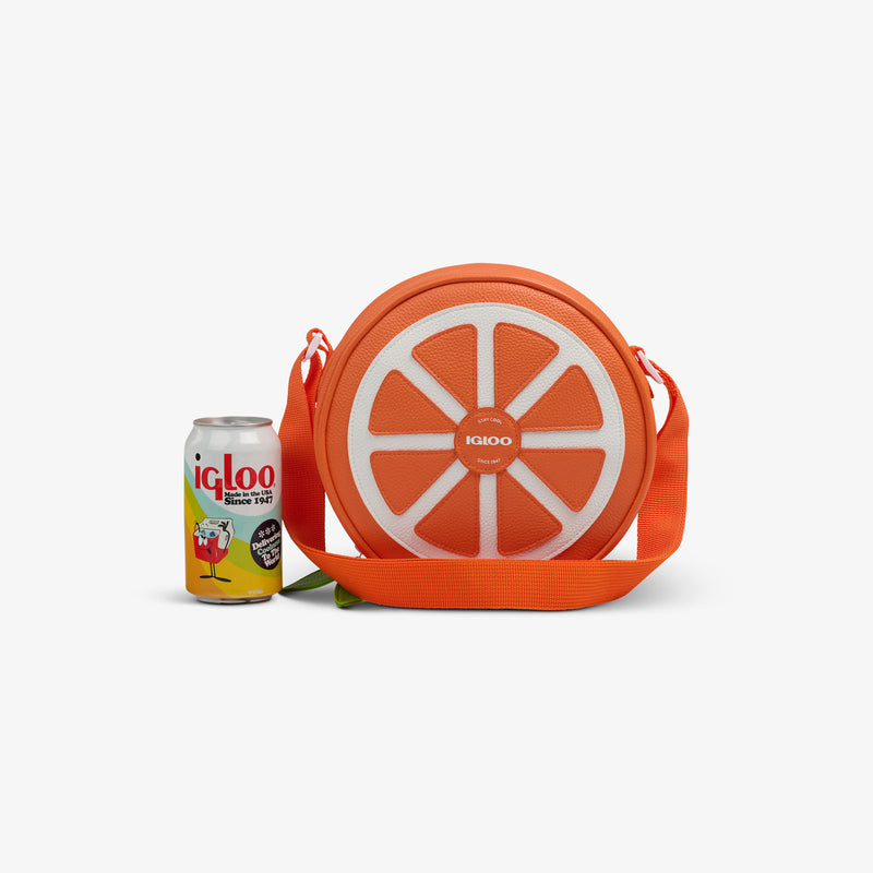 Citrus Crossbody Cooler Bag - Orange