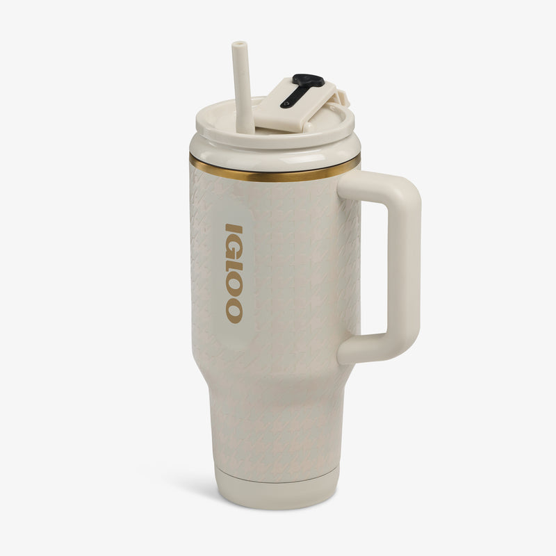 32 Oz Flip ‘n’ Sip Travel Mug - Skeleton Glow