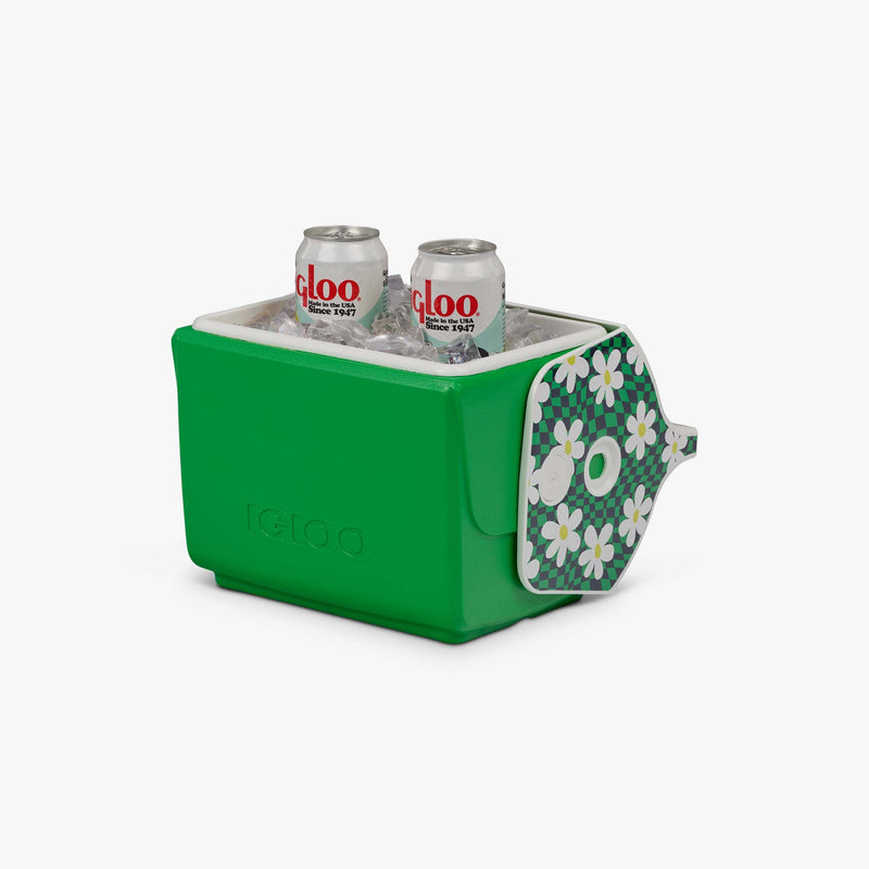 Retro Little Playmate 7 Qt Cooler - Psychedelic Daisy