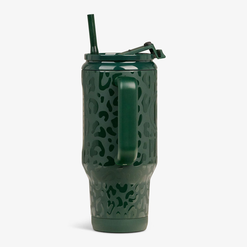 NFL 32 Oz Leopard Flip ‘n’ Sip Travel Mug - Cowboys