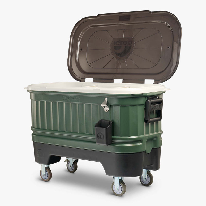 Party Bar 125 Qt Cooler - Oil Green
