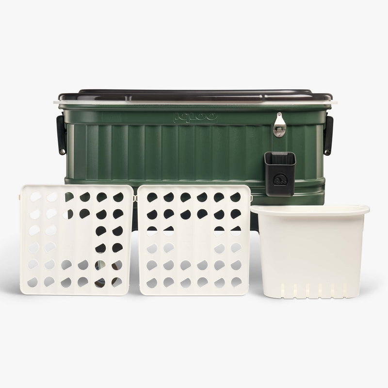 Party Bar 125 Qt Cooler - Oil Green