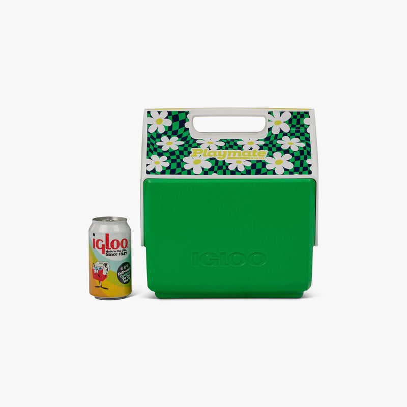 Retro Little Playmate 7 Qt Cooler - Psychedelic Daisy