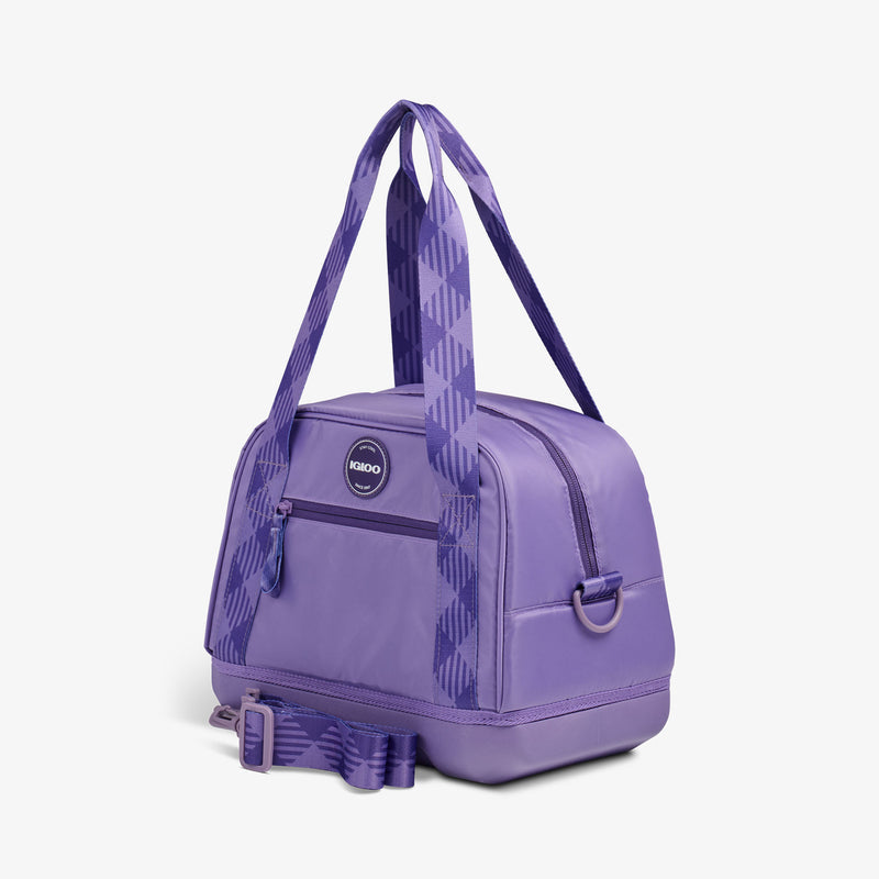 Tag Along Too 12-Can Satchel Cooler - Thrift Pink