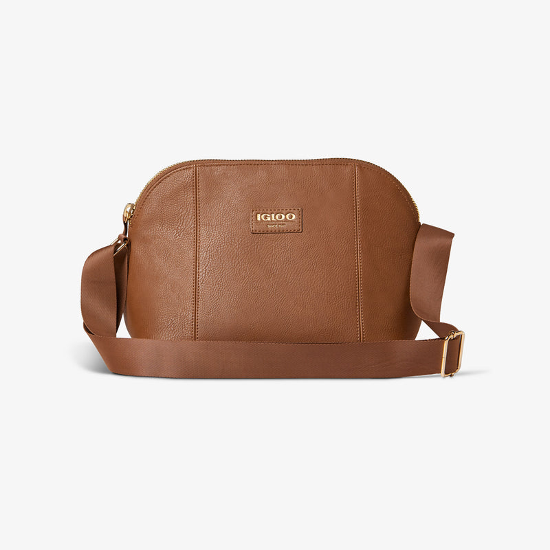 Igloo Luxe® Crossbody Cooler Bag - Cognac
