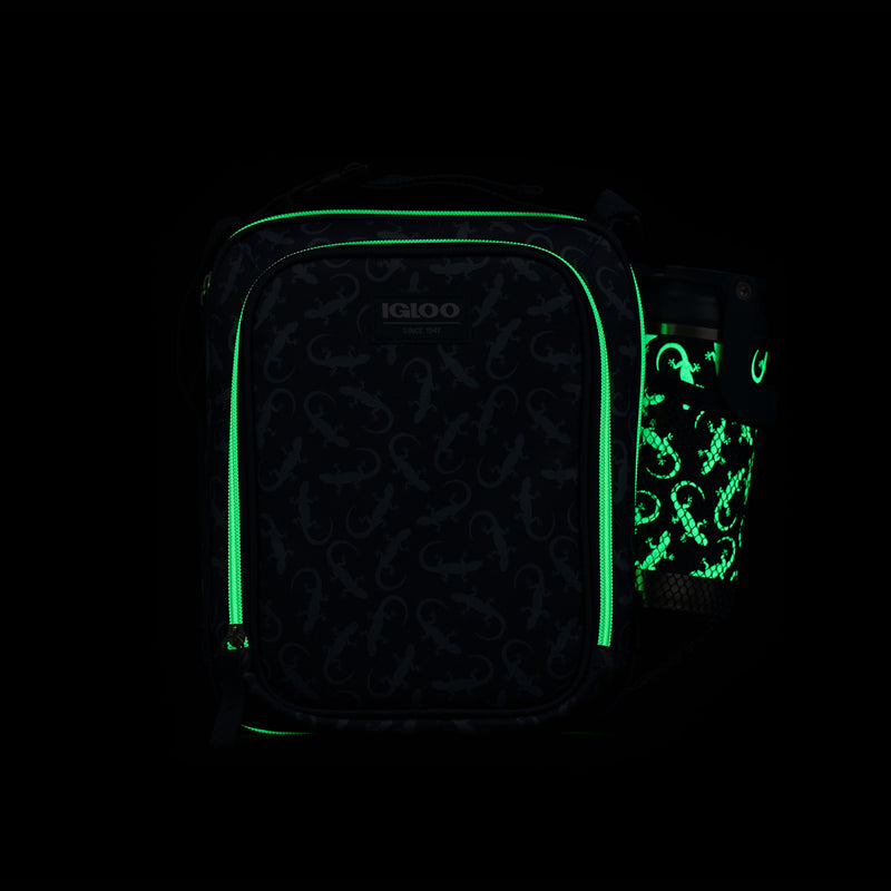 Kids Lunch Glow Vertical Cooler + Bento Box - Cosmic Glow