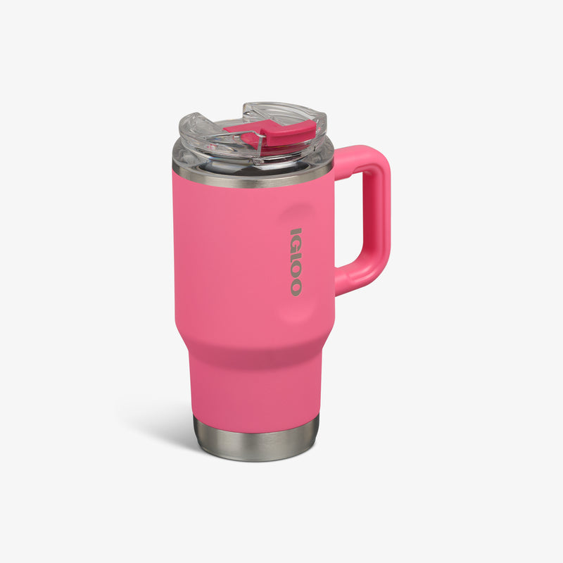 18 Oz Flip ‘n’ Sip Travel Mug - Blue Shale