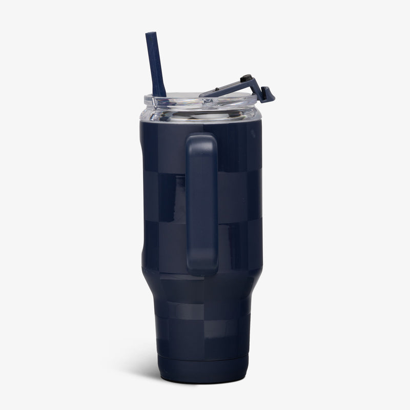 32 Oz Flip ‘n’ Sip Travel Mug - Skeleton Glow