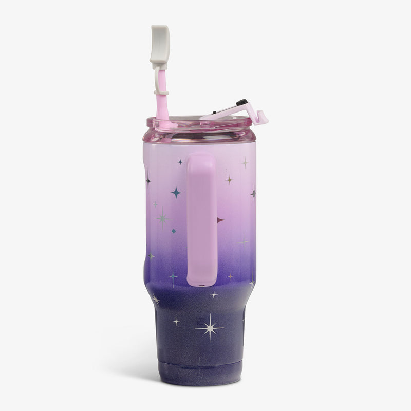 32 Oz Flip ‘n’ Sip Travel Mug - Skeleton Glow