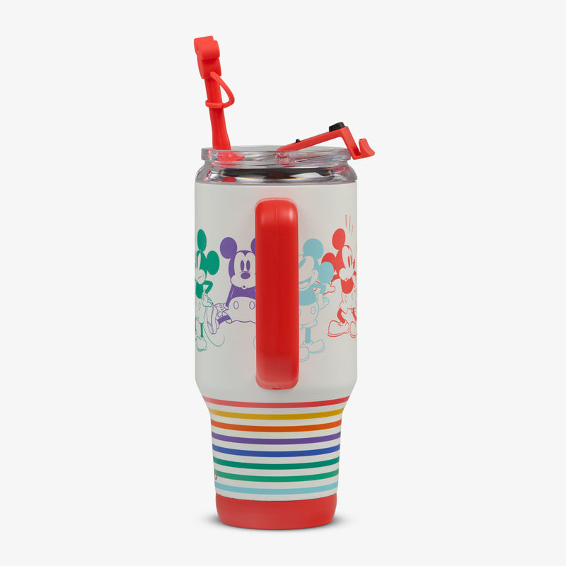 Disney Mickey Mouse Stripe 32 Oz Travel Mug