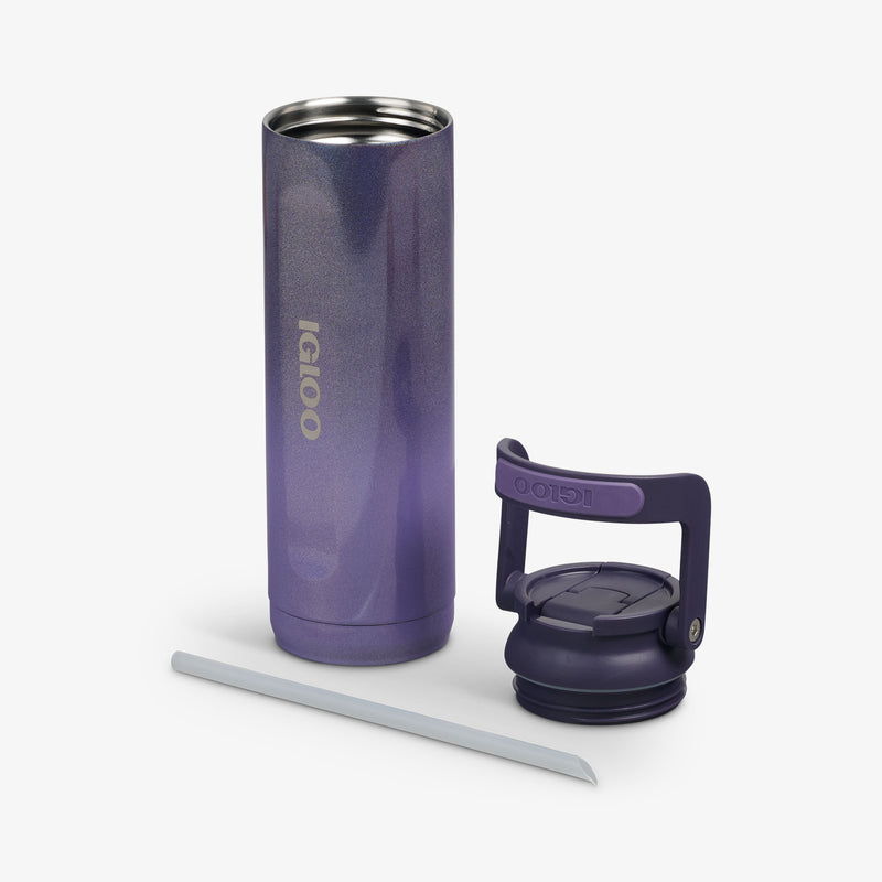 20 Oz Sport Sipper Bottle - Gradient Pink