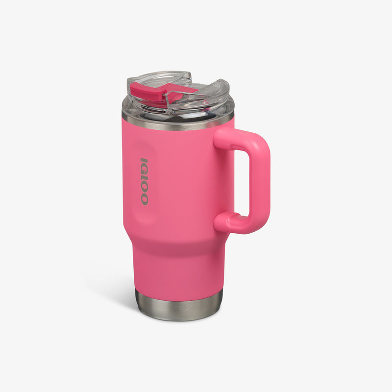 18 Oz Flip ‘n’ Sip Travel Mug - Blue Shale