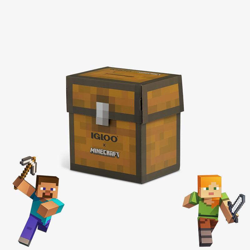 Minecraft Mystery Box Little Playmate 7 Qt Cooler
